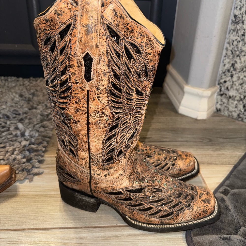 Brown Western Cowboy Boots